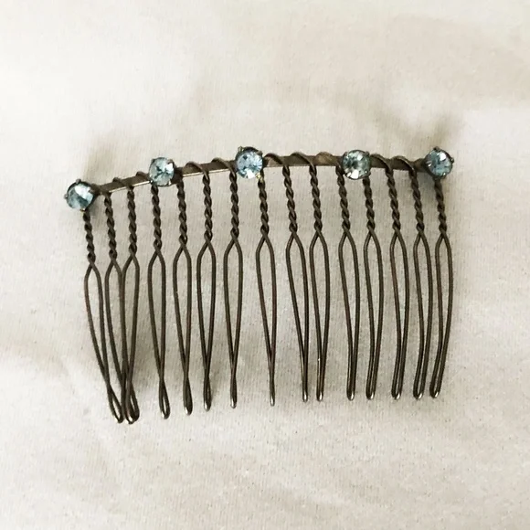 Anthropologie | Accessories | Anthropologie Blue Crystal  display picture 1
